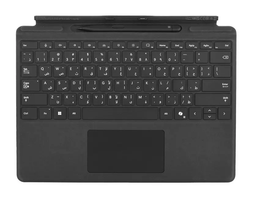 Microsoft Surface Pro New Keyboard En/Ar + Slim Pen Bundle