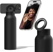 VACUUM BOTTLE WITH MAGNETIC STAND FOR IPHONE