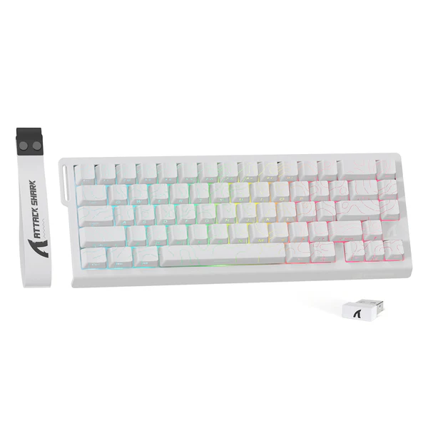 ATTACK SHARK X68 PRO HE  Wireless Magnetic Keyboard 