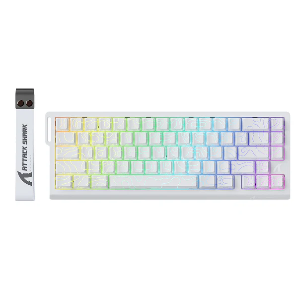 ATTACK SHARK X68 Wired Magnetic Keyboard  