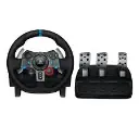 Logitech g29 driving force steeving wheels & pedals   ( Open Box )