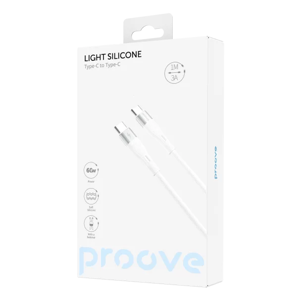 Proove Cable AMP Lite Type-C to Type-C 60W (1m)