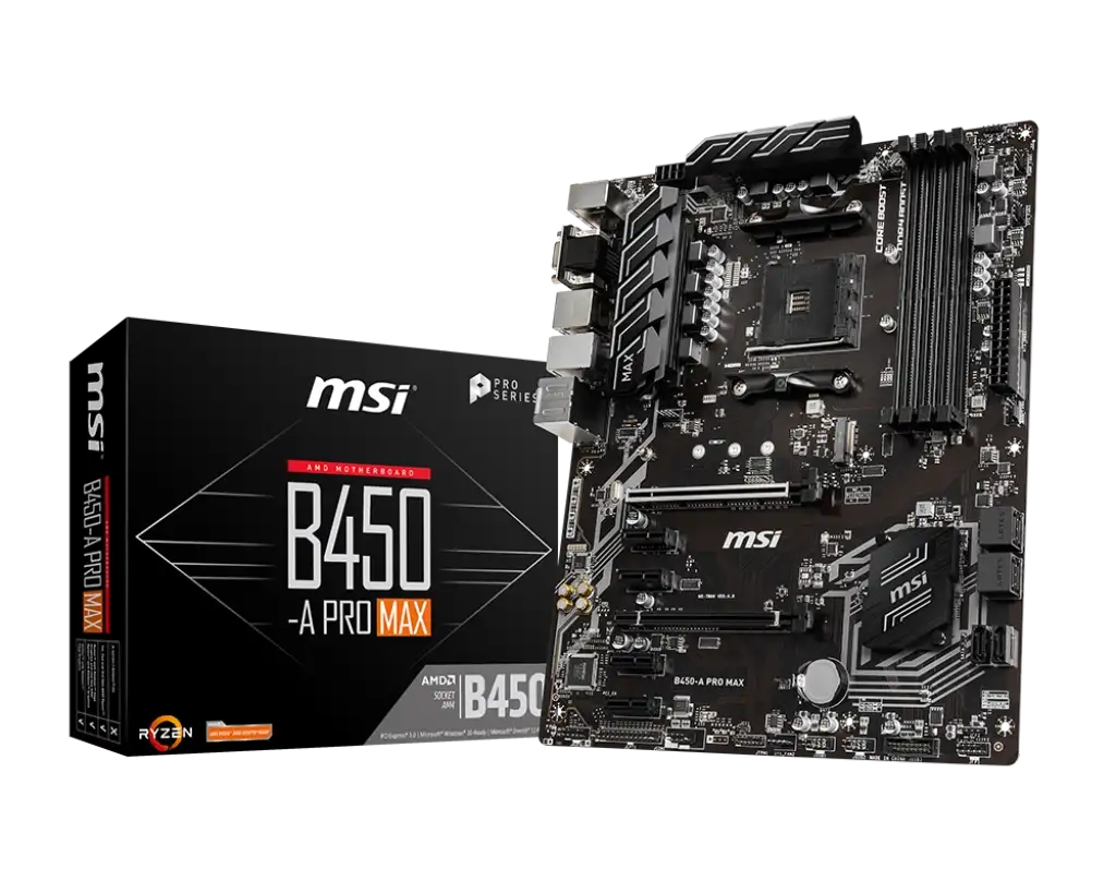 MSI b450 GAMING motherboard 