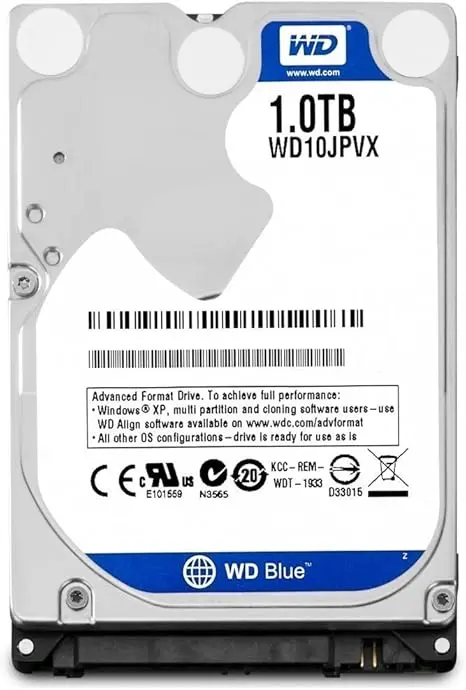 WD HDD 2.5 1TB INTERNAL