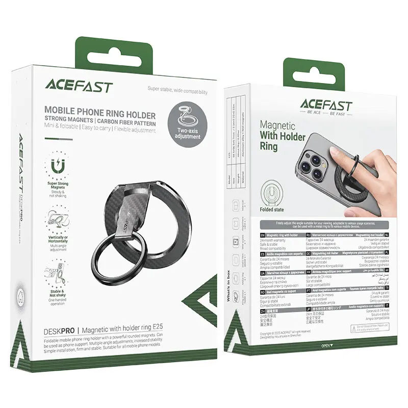 ACEFAST E25 magnetic with holder ring