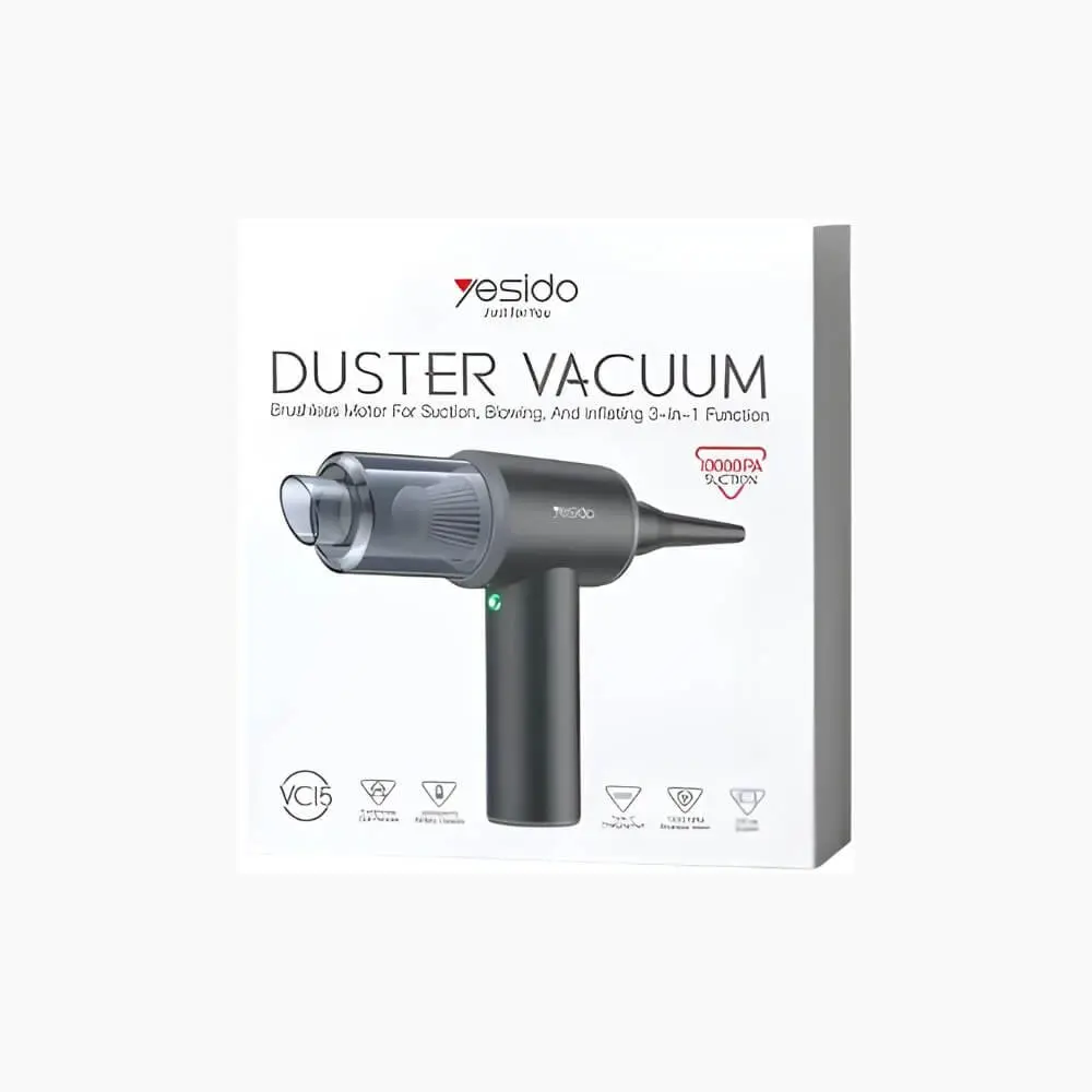 Yesido VC15 3-in-1 portable mini vacuum cleaner