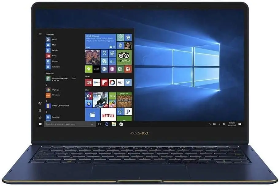 ASUS Zenbook i5 8250U 16GB Ram 256GB SSD مستخدم