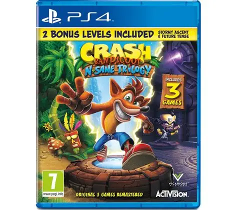 Crash Bandicoot N Sane Trilogy PS4 (USED)
