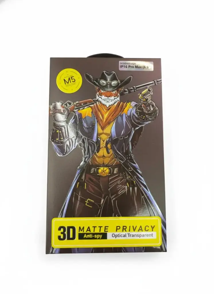 M5 9D Privacy Tempered Glass