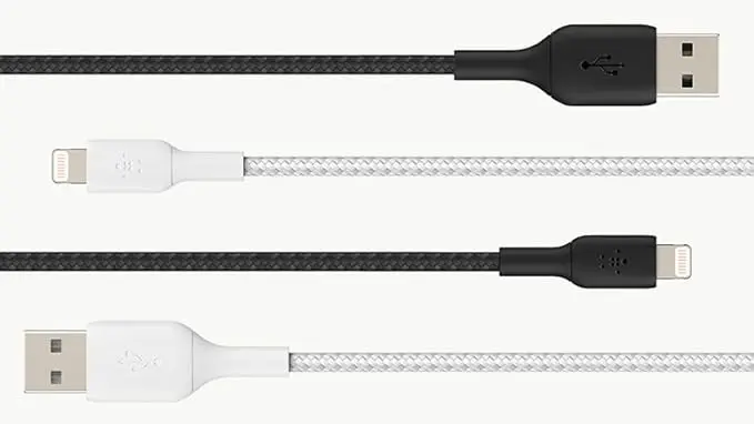 Belkin BoostCharge 15cm Braided Lightning to USB-A Cable