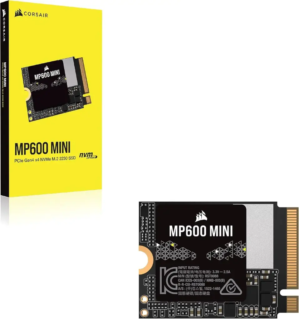CORSAIR MP600 MINI PCIe Gen4 x4 NVMe M.2 SSD – M.2 2230 1TB