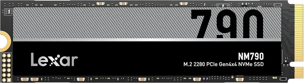 LEXAR 1TB High Speed PCIe Gen 4X4 M.2 NVMe, up to 7400 MB/s