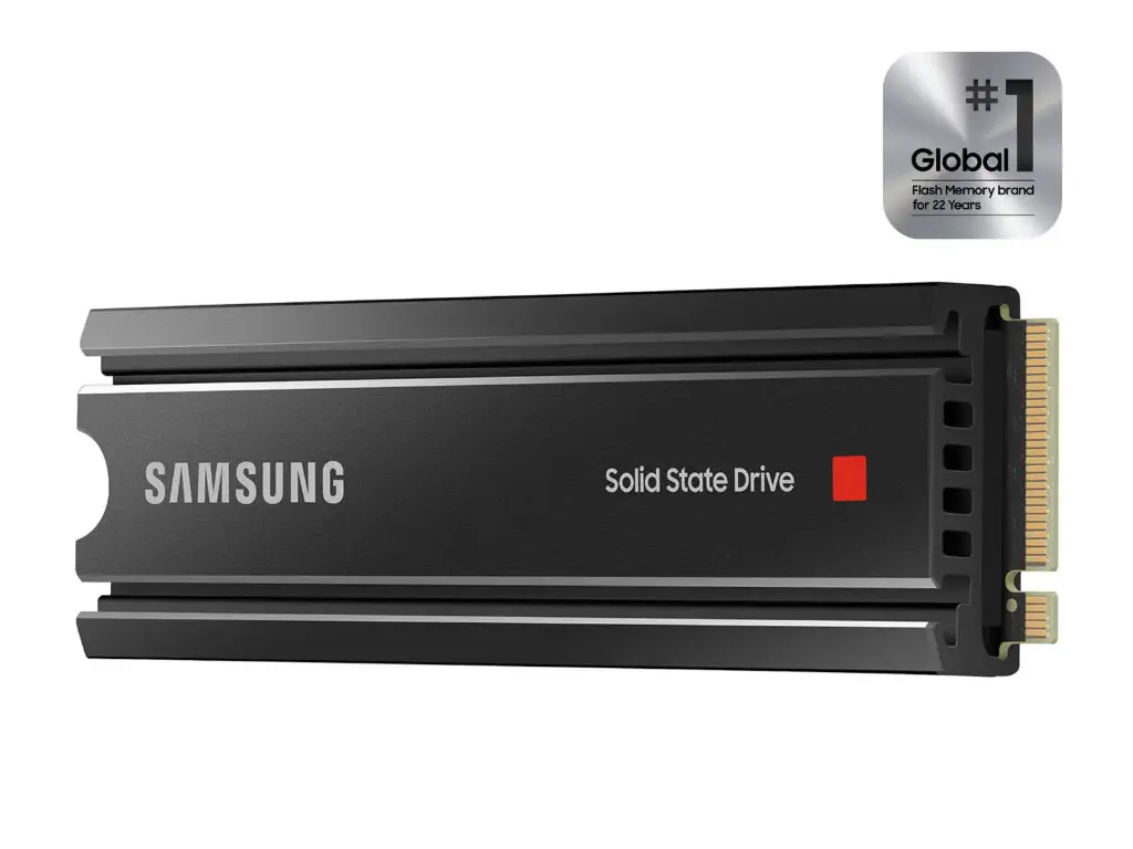 Samsung 980 Pro M.2 NVME  SSD 1TB with Heatsink  - MZ-V8P1T0CW