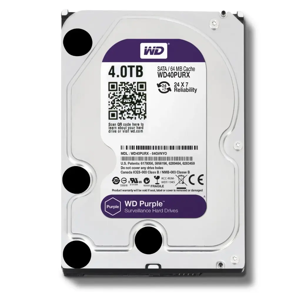 WD HDD 4TB 3.5