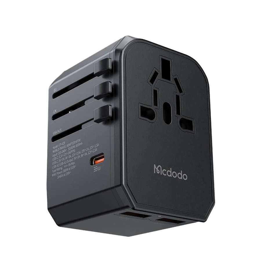 Mcdodo 33W PD Fast Charging Universal Travel Adapter