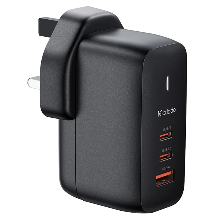 MCDODO MDD GAN 65W Mini Chargeur Fast Chargeur 3 Ports