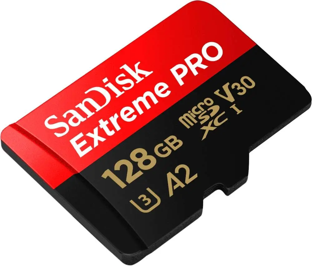 SanDisk Extreme PRO microSDXC 128GB 190MB + SD Adapter