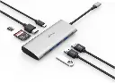 WIWU Alpha 7 In 1 USB-C Hub A731HP - Gray
