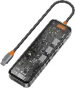 WIWU CB007 TRANSPARENT 7 IN 1 CYBER USB-C HUB