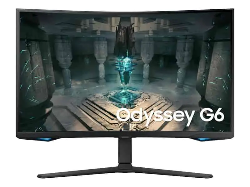 Samsung Odyssey G6 27″ Curved Gaming Monitor With QHD resolution and 240hz LS27BG650EMXUE