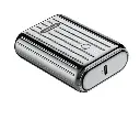 Porodo PD-PBFCH001-SL Ultra Compact Wireless Portable Power Bank Silver