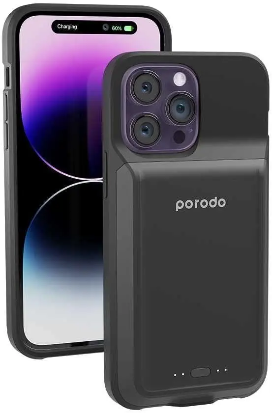 PORODO WIRELESS CHARING BATTERY CASE 5000MAH