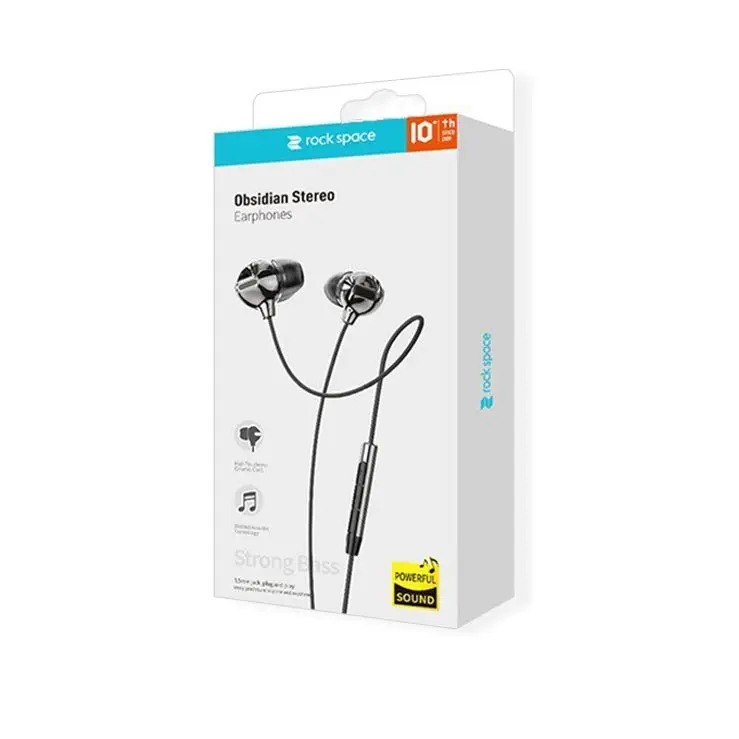 Rock Obsidian (RAU0695) In-Ear Earphone Headphone