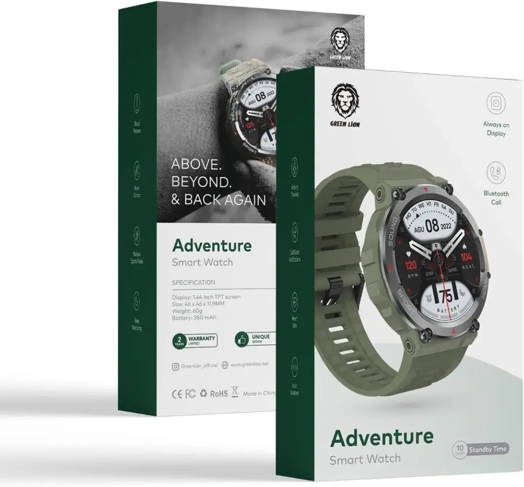 GREEN LION ADVENTURE SMART WATCH