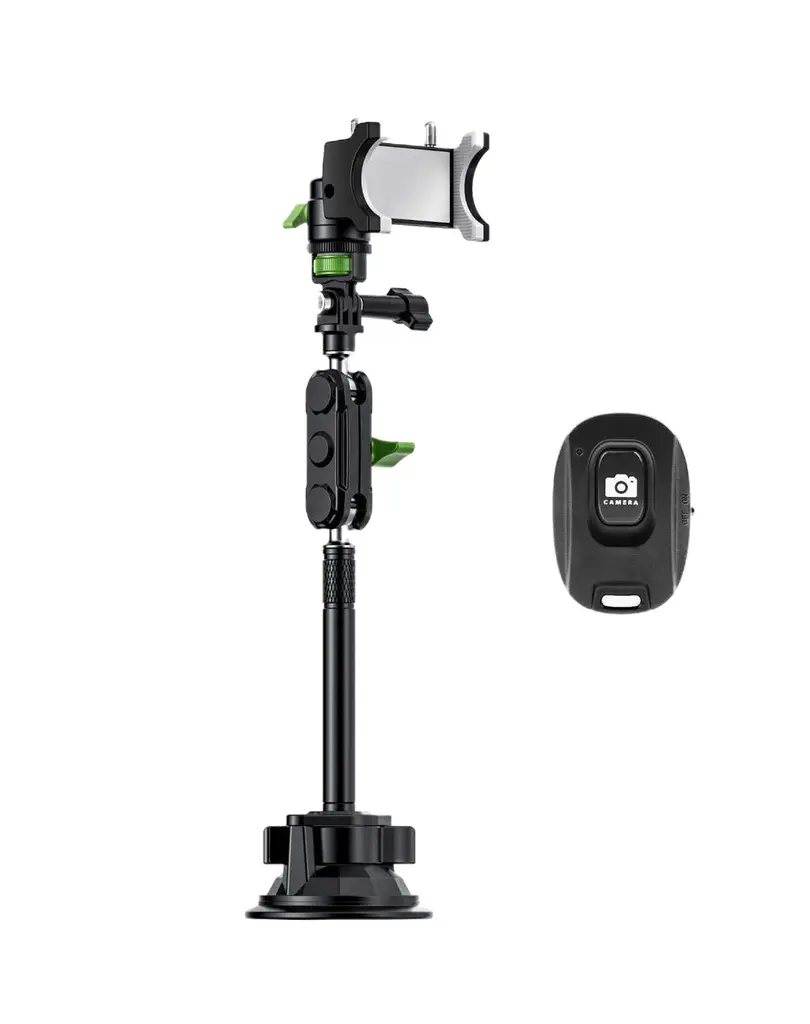 Green Lion Pro Suction Mount 4.5-7.2" Green/Black