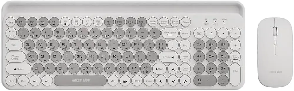 Green Lion Wireless Duo Combo Mouse + Keyboard