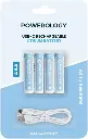Powerology Rechargeable AAA Battery