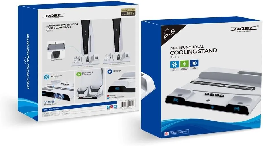PS5 Multifunctional Cooling Stand TP5-0599
