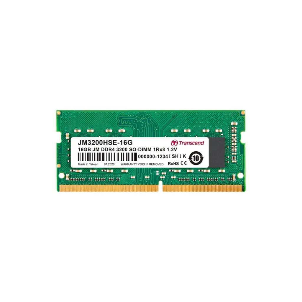 Transcend 16GB SO-DIMM DDR4 3200MHz Laptop