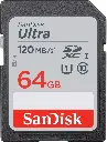 RAM SD SANDISK 64GB 120MB/S