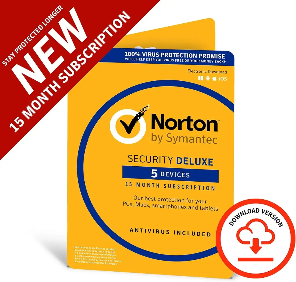 Symantec Norton Security Deluxe 5 Devices