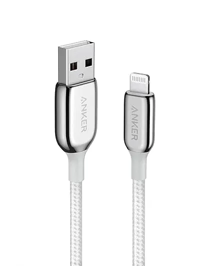 Anker 3' PowerLine+ III Lightning to USB-A Cable - Silver