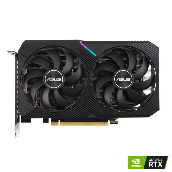 Asus Dual RTX 3050 OC 8Gb GDDR6 Pcie 4.0 Graphic Card