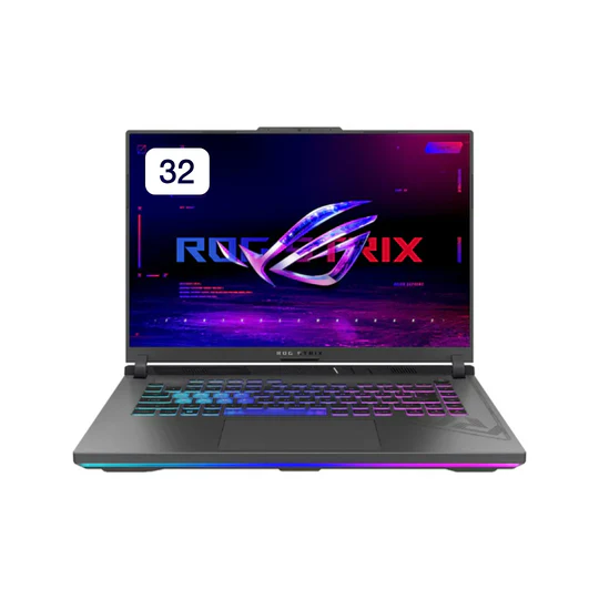ASUS ROG Strix G16 G614J Core i9 14900HX 32GB 512 SSD RTX 4070 8GB 16.0 WUXGA 165Hz IPS