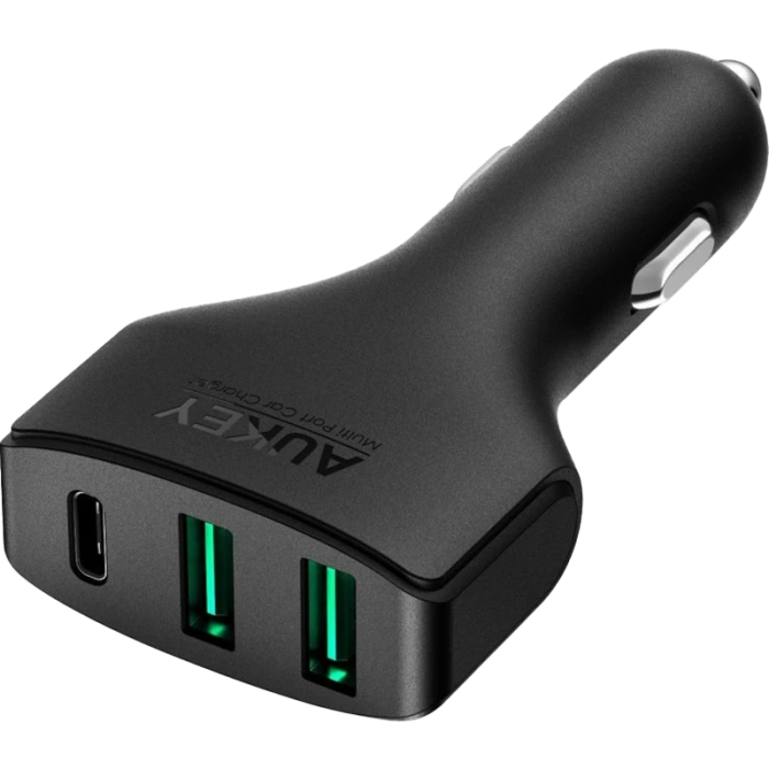 AUKEY Car Charger PD + 2USB Fast Charge