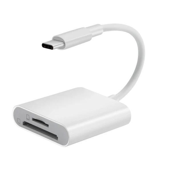 COTECI 33019 USB-C 2 in 1 Card Reader