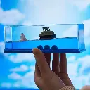 Cruise Ship Fluid Drift Bottle