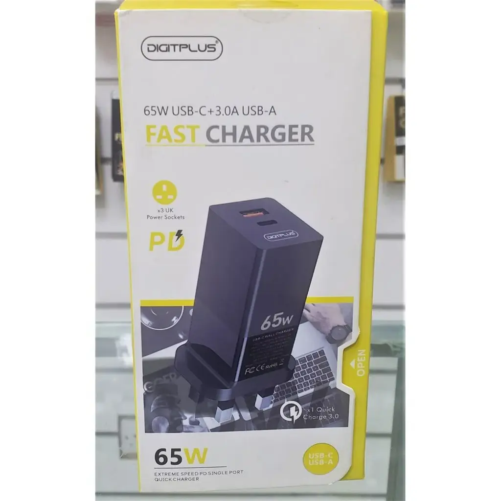DIGITPLUS FAST CHARGE 65W USB TYPE C DP-PD10