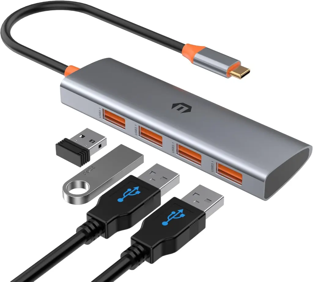 Docking station USB-C, 4 in 1, USB