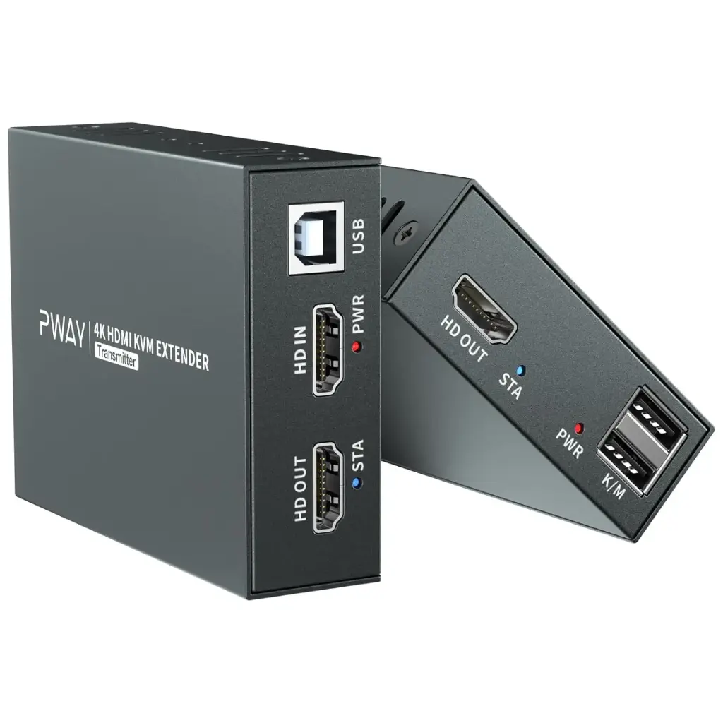 EXTENDER HDMI NEXXT 4K 60M KVM