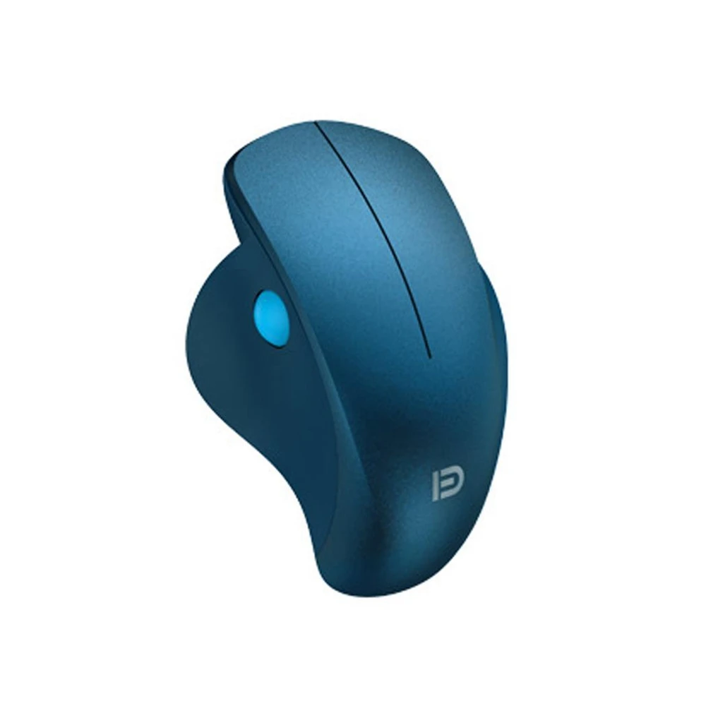 FD I920 Wireless Mouse Side Roller 3 Buttons Blue