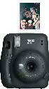 INSTAX Mini 11 Instant Film Camera - Charcoal Gray - With 20 Sheets Film