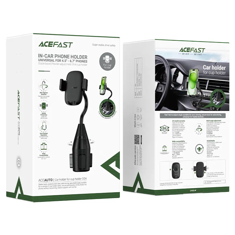 Acefast Car holder for cup holder, D24