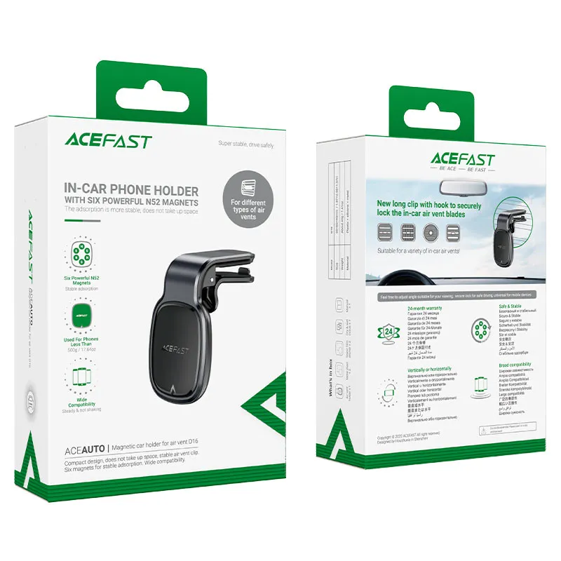 Acefast D16 Magnetic Car Holder For Air Vent Metal
