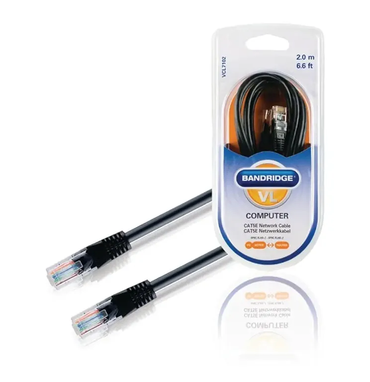 [8717587002144] Bandridge cable LAN 2M