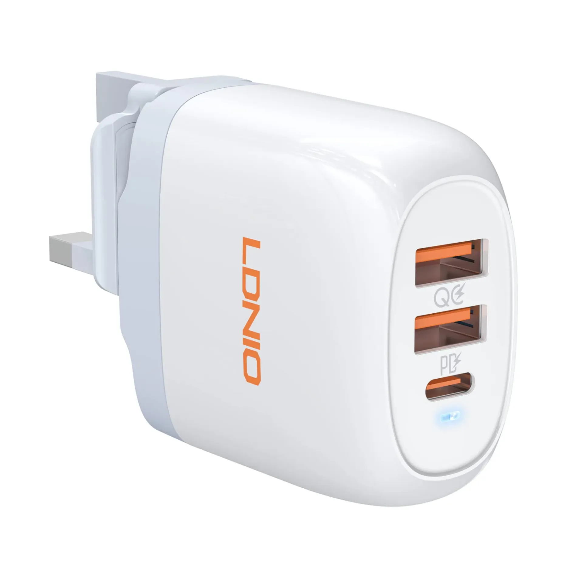 LDNIO 65W GaN USB C Charger 3-Port